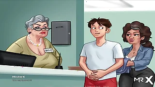 SummertimeSaga - Aged lady got teeth forbidding gather up with sucked E3 #92